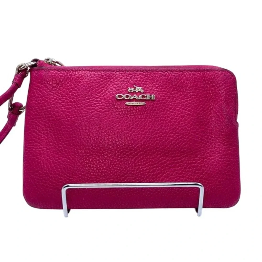 Y2K COACH Bundle - Pink & Brown Mini Bags Wristlets Signature Leather Canvas Set